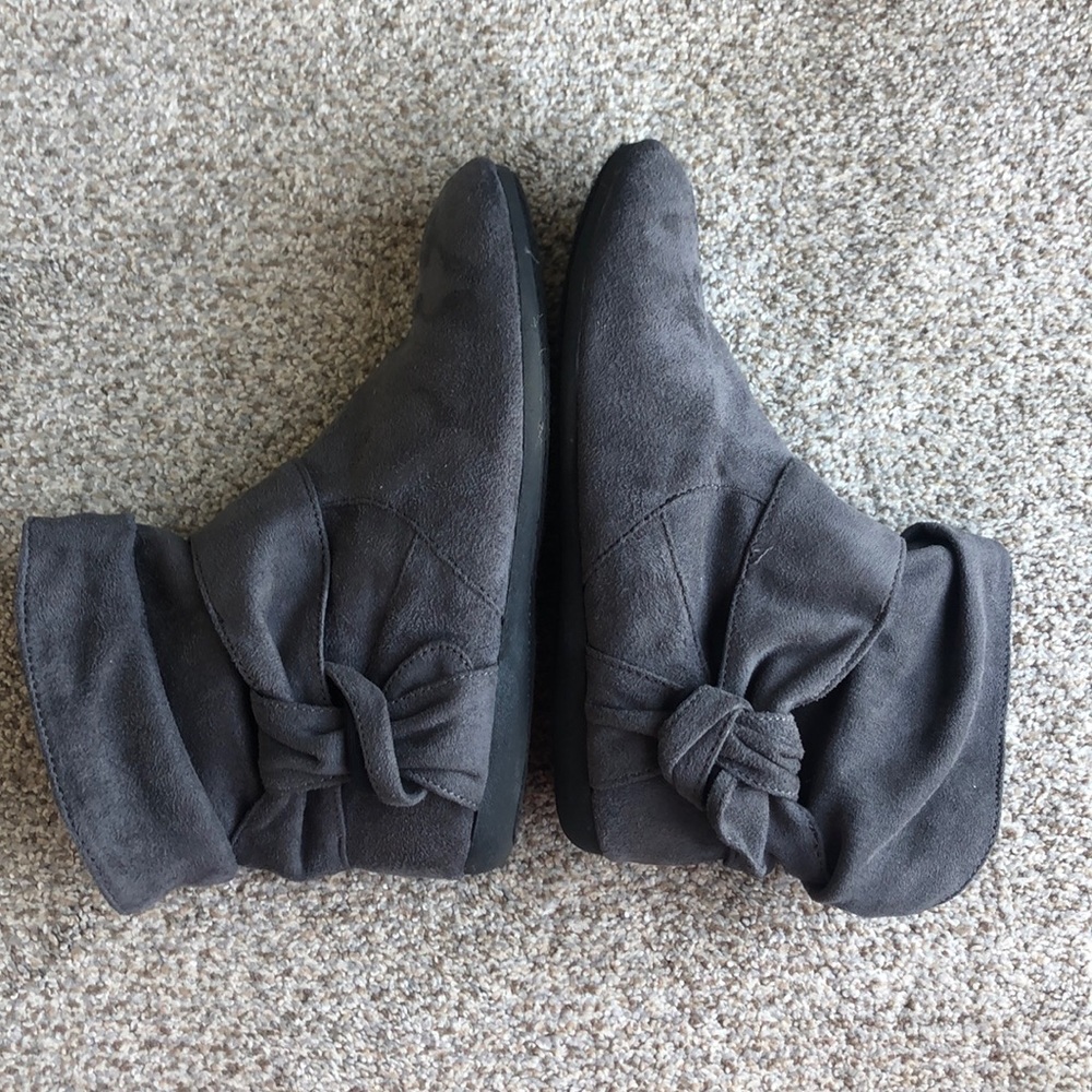 Gray Booties - Picture 3 of 5